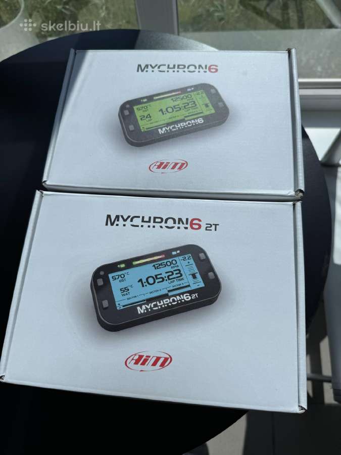 Aim Mychron 6 laptimer kartingo displėjus - nuotraukos Nr. 10