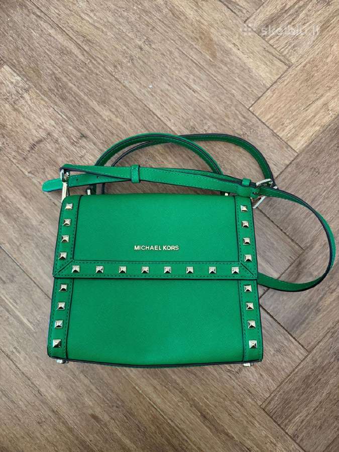 Michael Kors Leather Dillon Stud Medium