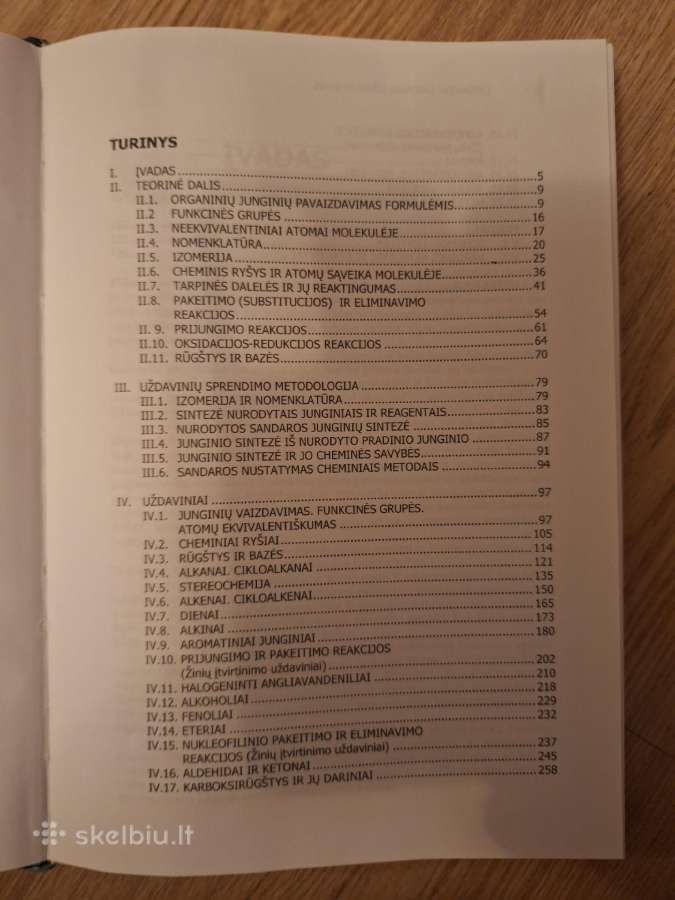 Organinė chemija. Uždavinynas 2006 m. - nuotraukos Nr. 2