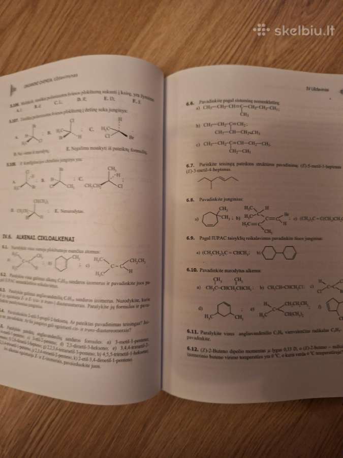 Organinė chemija. Uždavinynas 2006 m. - nuotraukos Nr. 4