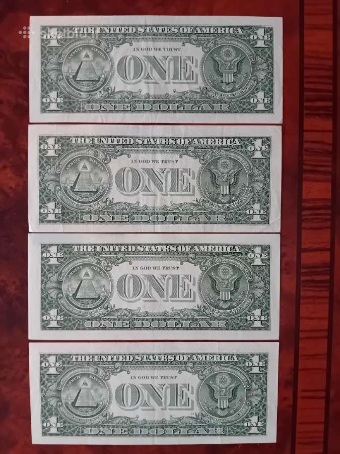 1 JAV doleris, 2003-2006 m, 4 vnt. - nuotraukos Nr. 2
