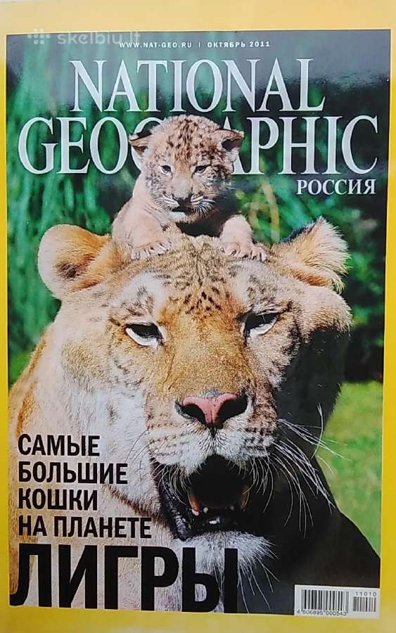 National Geographic spalis 2011 m (stereo numeris)