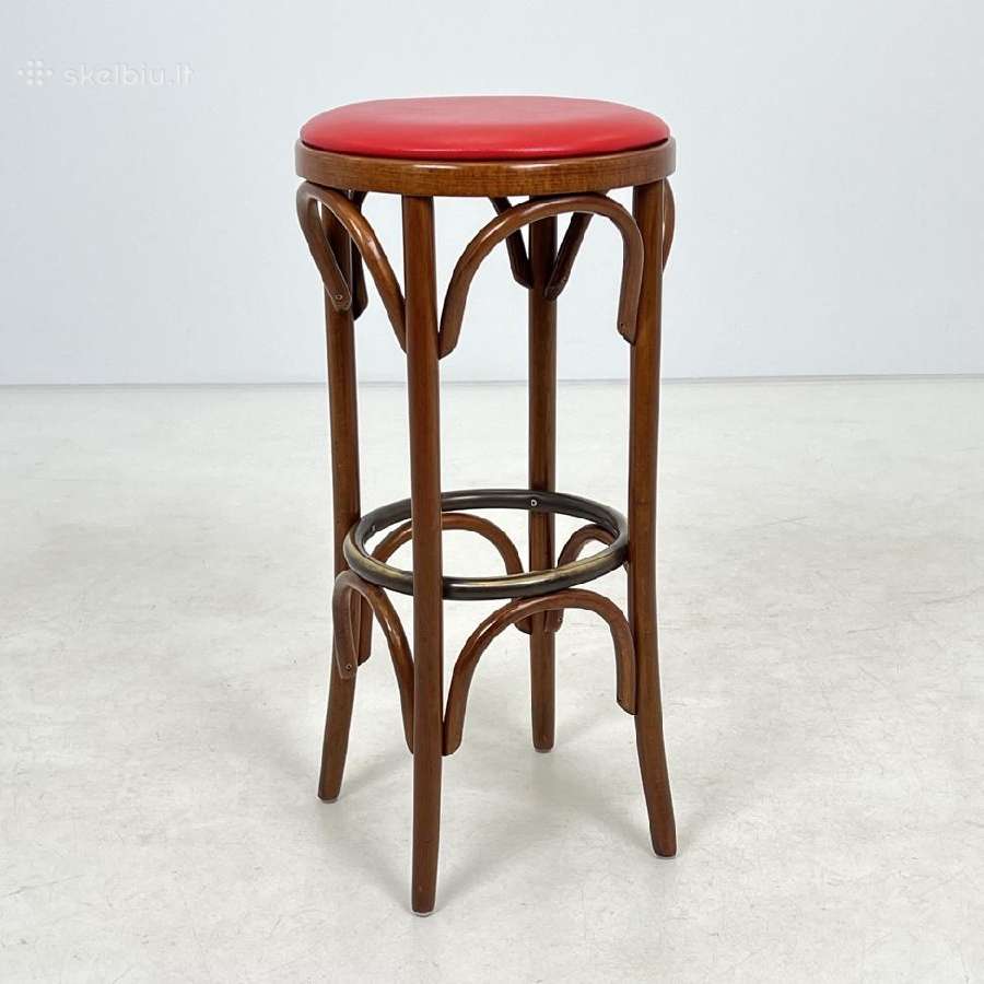Thonet stiliaus baro kėdė 3 vnt. - nuotraukos Nr. 2