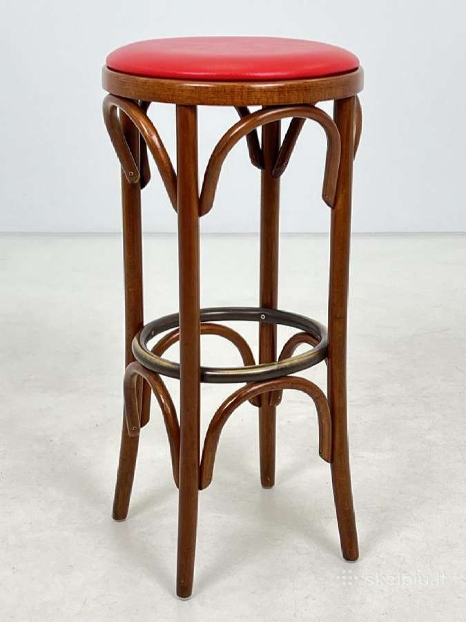 Thonet stiliaus baro kėdė 3 vnt. - nuotraukos Nr. 3