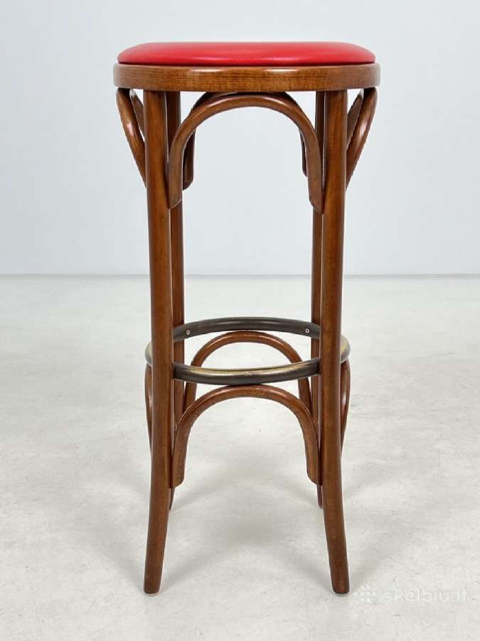 Thonet stiliaus baro kėdė 3 vnt. - nuotraukos Nr. 5