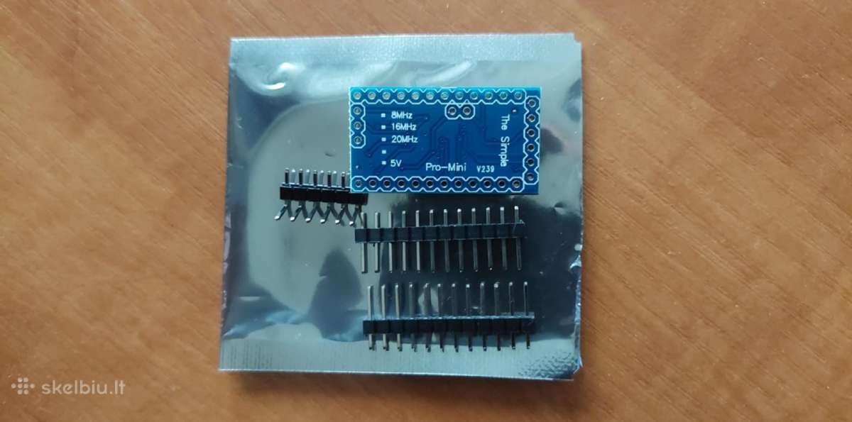 Pro Mini 328 Mini 5v/16m Atmega328p-au - nuotraukos Nr. 2