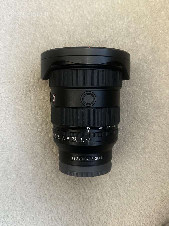 Sony objektyvas Fe 16-35mm f/2.8 Gm II