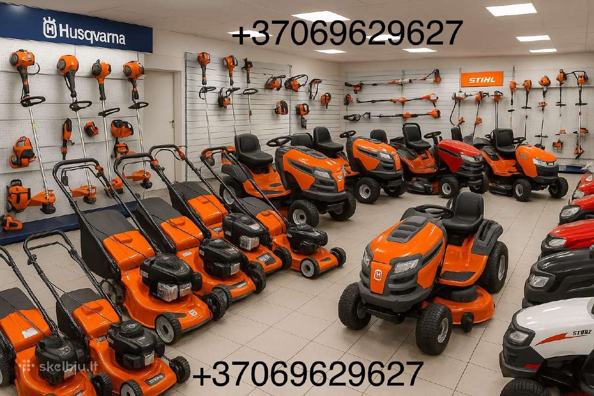 Superkame sodo techniką! Traktoriukus, žoliapjoves - nuotraukos Nr. 3
