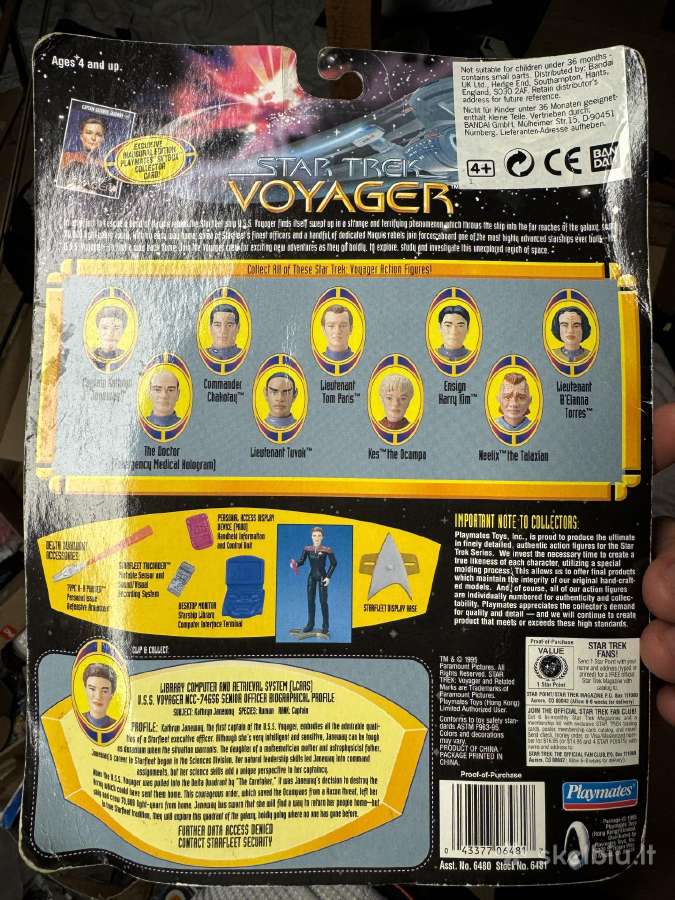 Star Trek Kolekcinė Figurėlė - nuotraukos Nr. 2