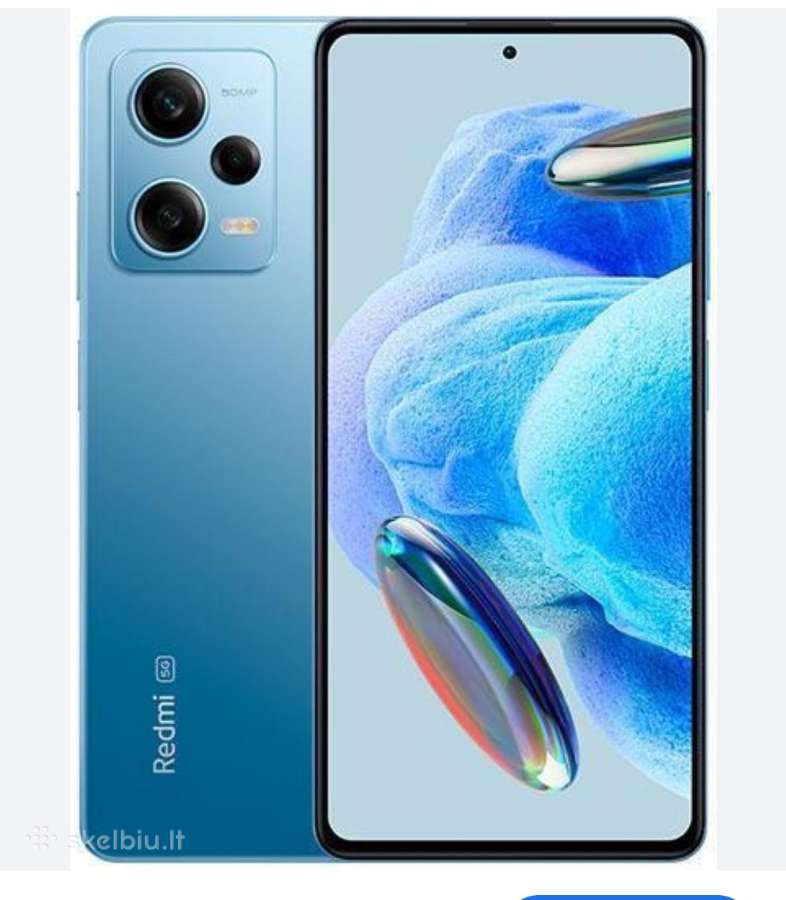 Xiaomi Redmi Note 12 Pro 5G Naujas,supakuotas