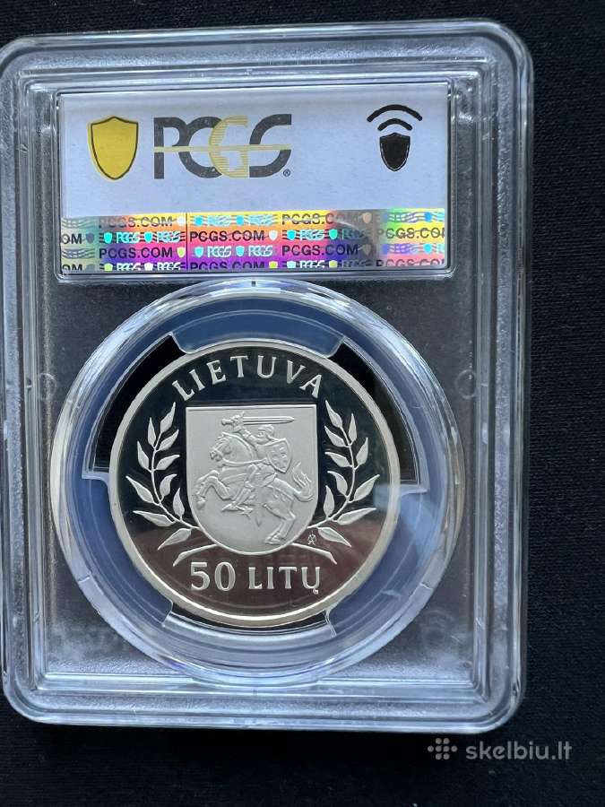 1996m 50 Litu - Atlanta - Pcgs Pr 66 Dcam - nuotraukos Nr. 2