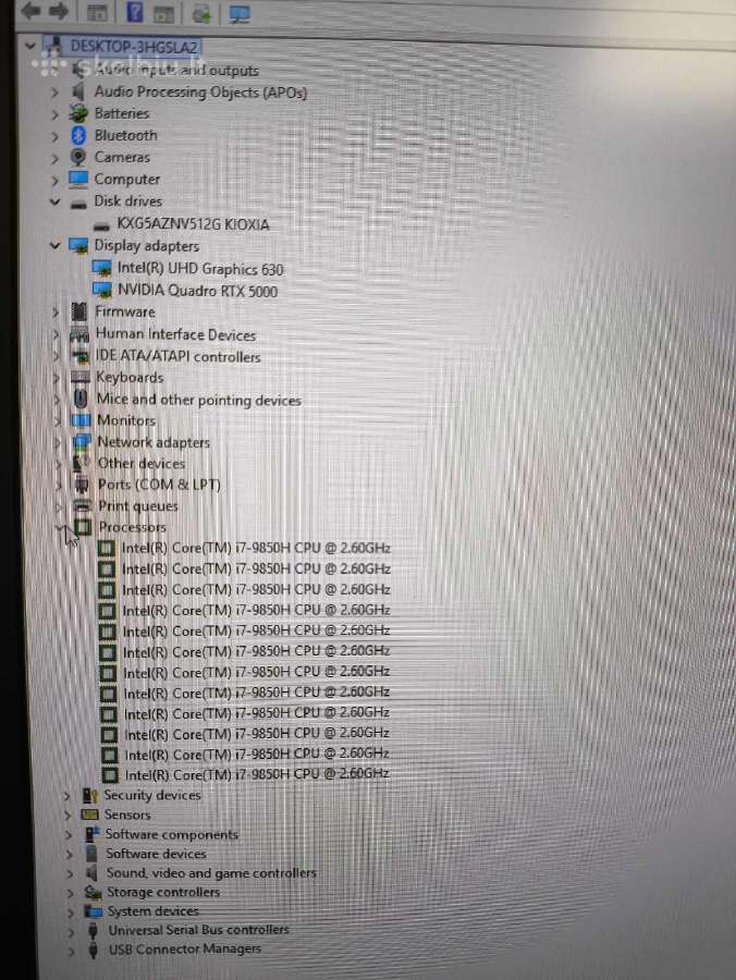 Zbook 17.3 Fhd Ips i7-9850h 32/512 Rtx 5000 16gb - nuotraukos Nr. 5