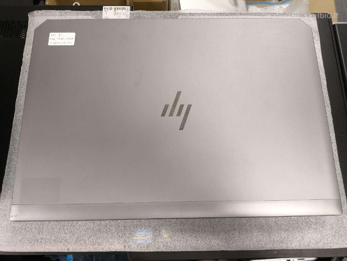 Zbook 17.3 Fhd Ips i7-9850h 32/512 Rtx 5000 16gb - nuotraukos Nr. 3
