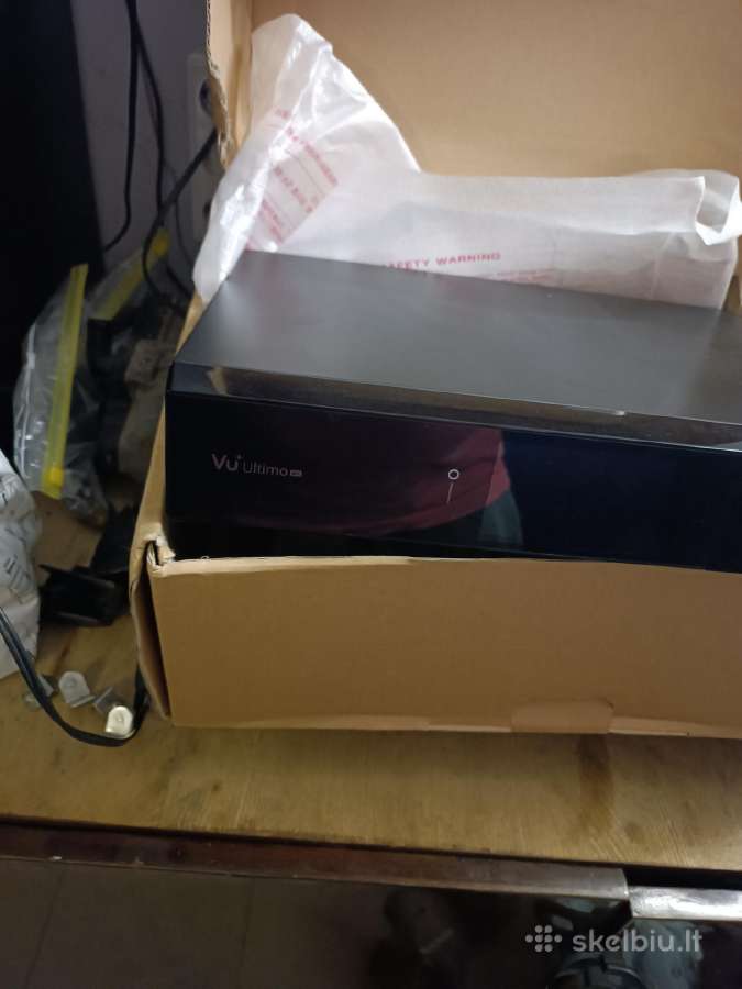 4k receiveris Vu+ Ultimo 4k