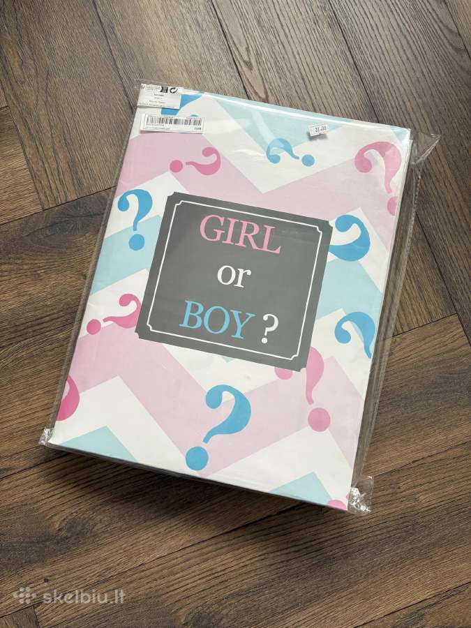 Dekoracijos baby shower gender party - nuotraukos Nr. 3