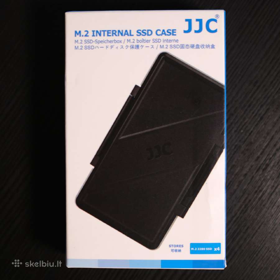 Jjc Dėklas Skirtas 4x M.2 SSD - nuotraukos Nr. 3