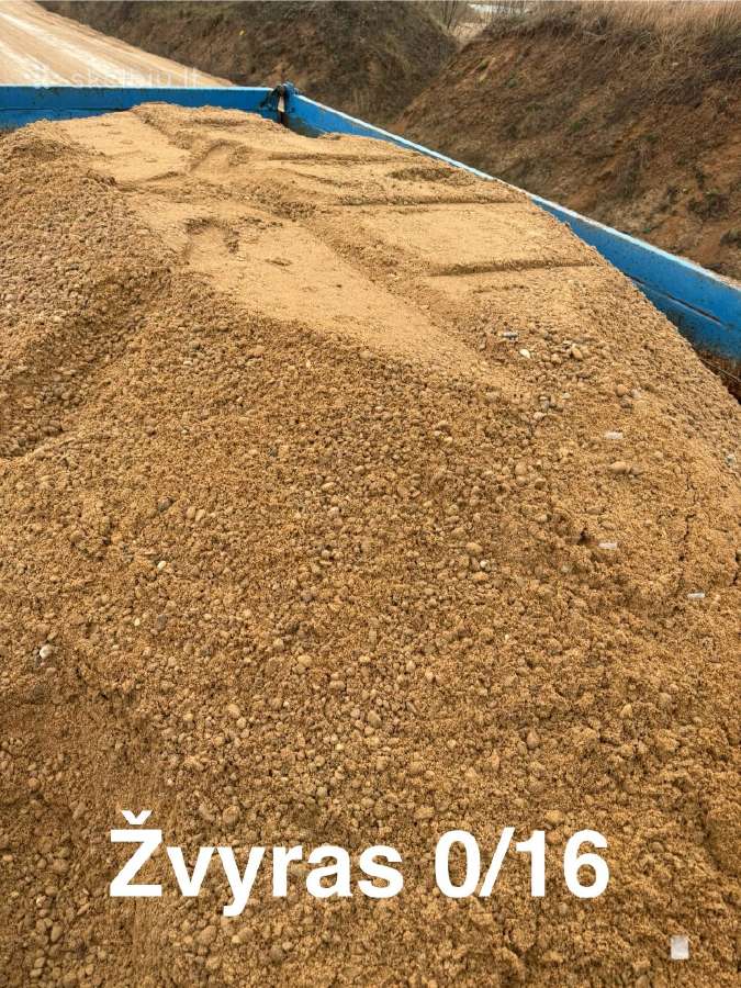 Mažais Kiekiais 1-8kubai Žvyras Smėlis Skalda - nuotraukos Nr. 10
