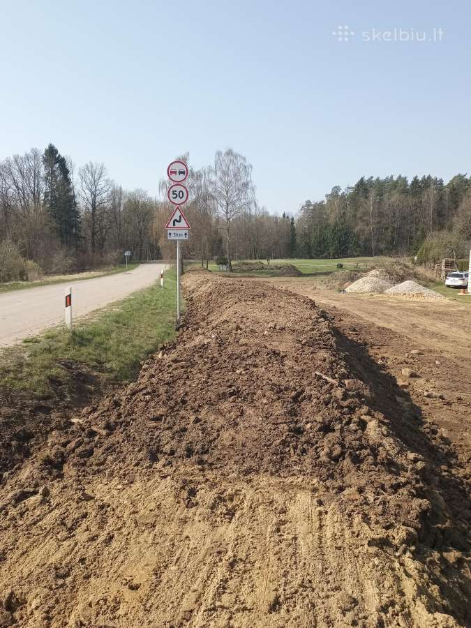 5t Ekskavatoriaus nuoma apleistu sklypų tvar - nuotraukos Nr. 3