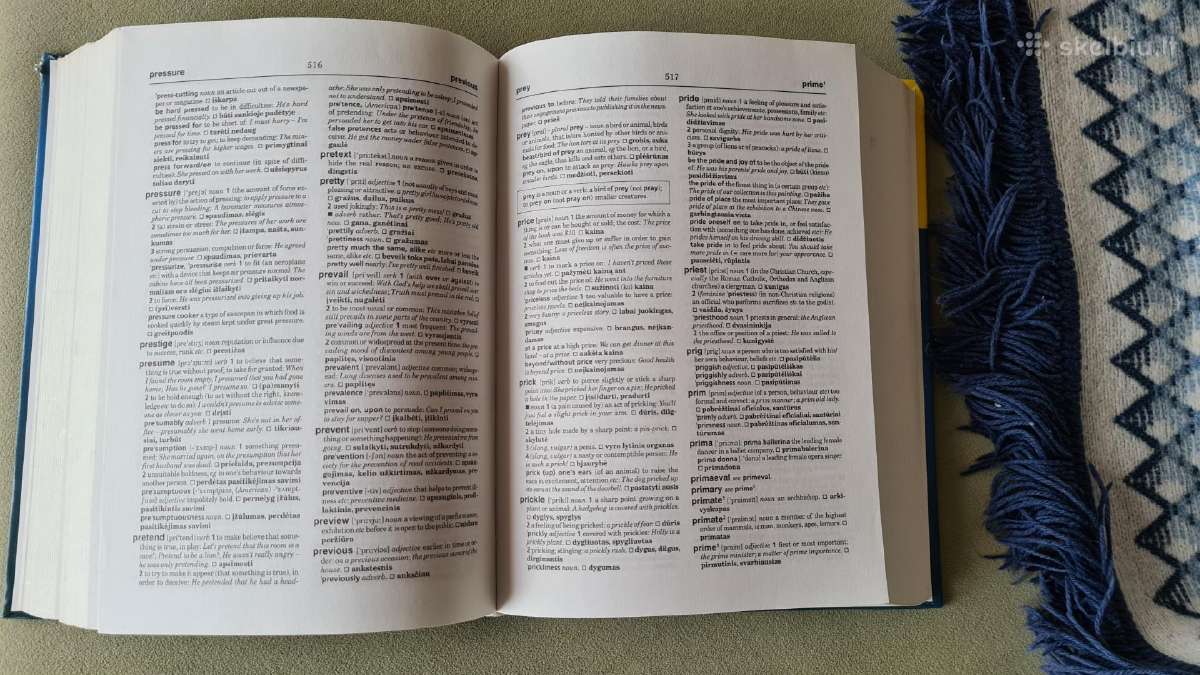 Mokomasis Anglų kalbos žodynas - nuotraukos Nr. 2