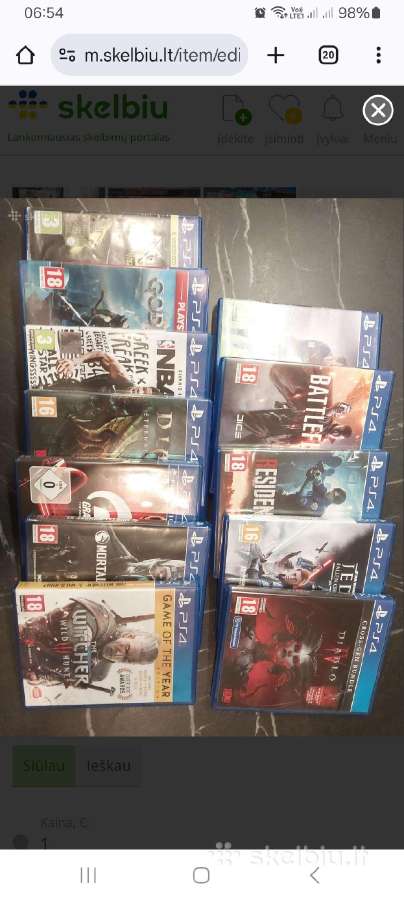Ps4 žaidimai - nuotraukos Nr. 3