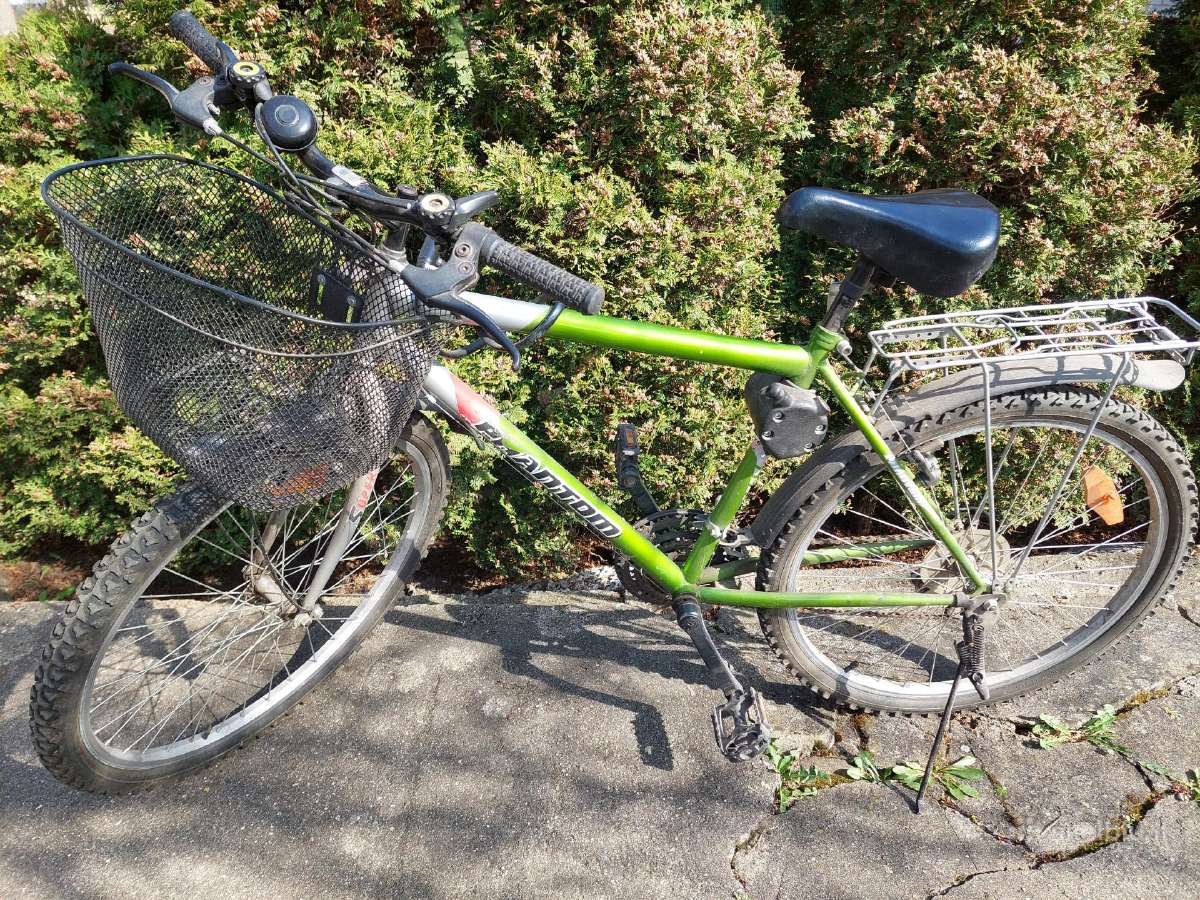 Dviratis su bėgiais