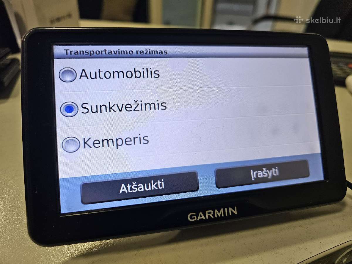 Garmin dezl 760 Lm sunkvežimiams