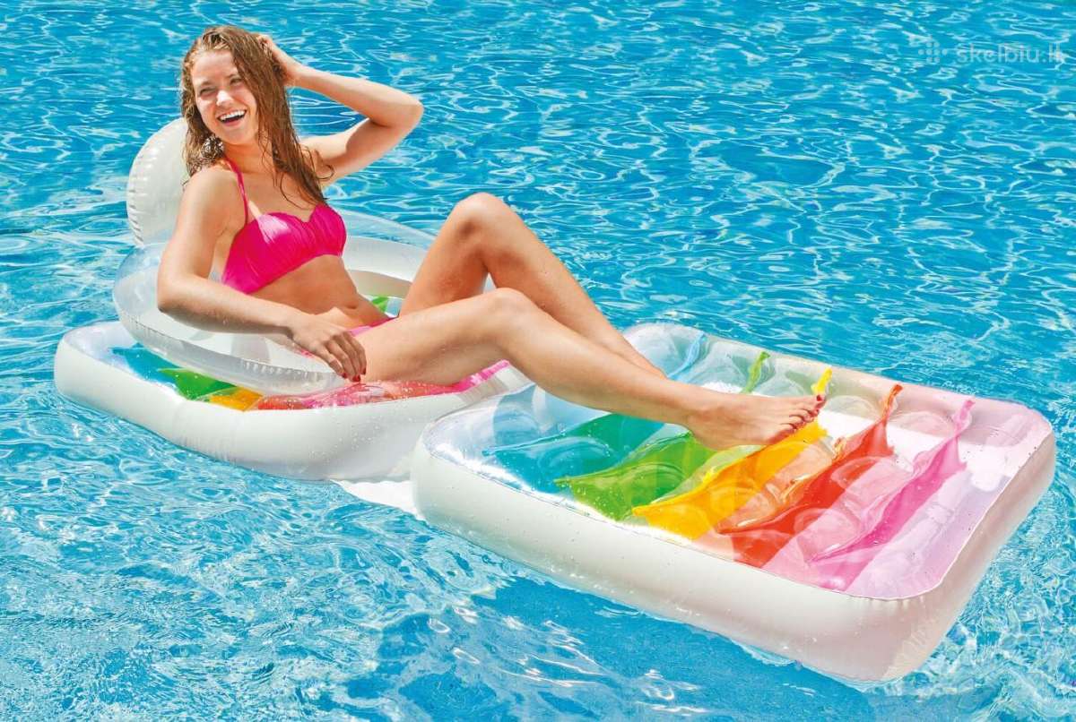 Intex Pripučiamas vandens čiužinys fotelis