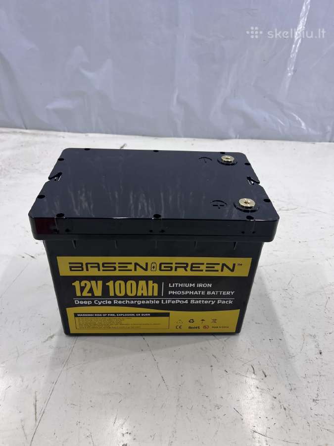 12v lifepo4 100ah akumuliatorius baterija 250e - nuotraukos Nr. 3