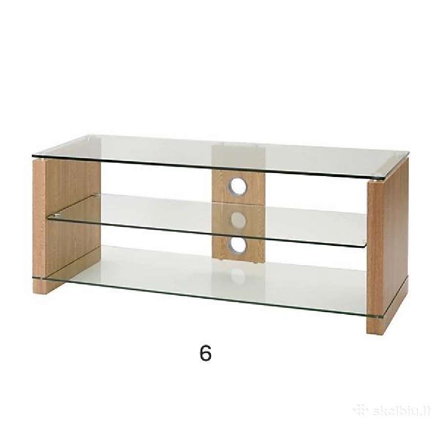 Išparduodame Stiklinis TV televizoriaus staliukas - nuotraukos Nr. 6