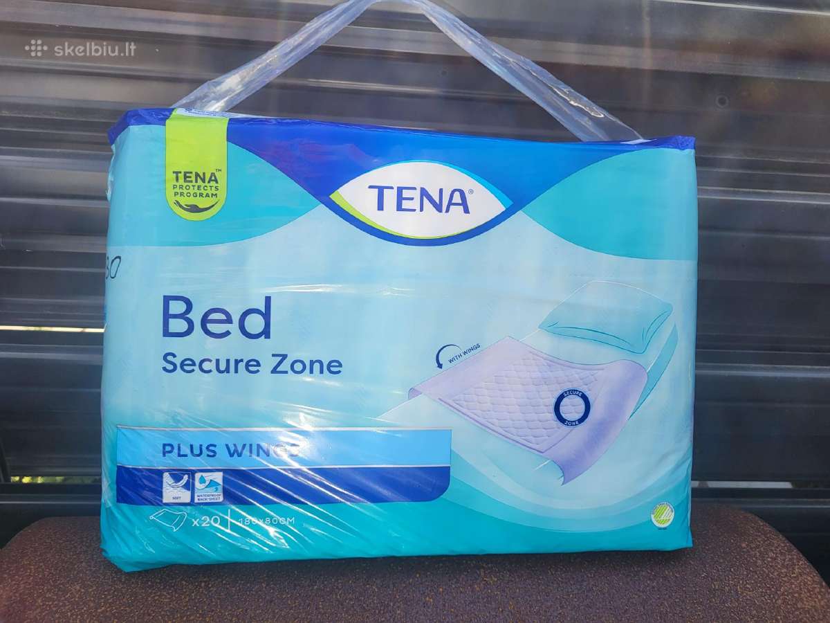 Tena Bed Plus Wings“ paklotai 18080