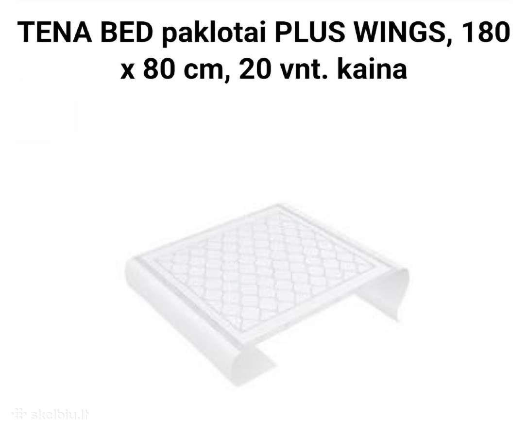Tena Bed Plus Wings“ paklotai 18080 - nuotraukos Nr. 2