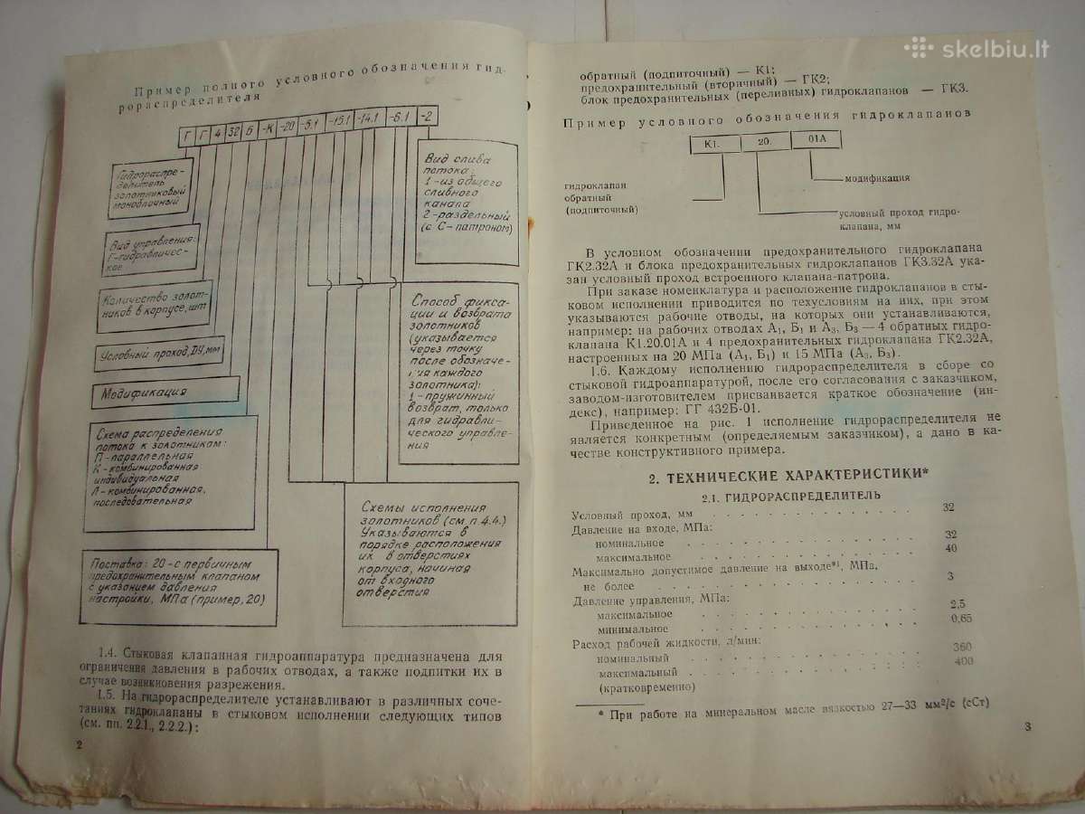 Monoblokins hidraulinis skirstytuvas Гг 432б - nuotraukos Nr. 4