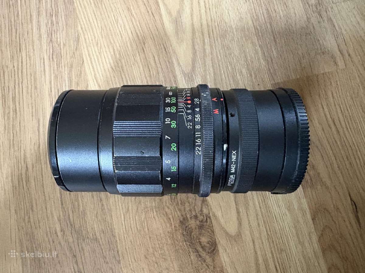 Canon Auto Albinar Special 135mm f/2.8 objektyvas