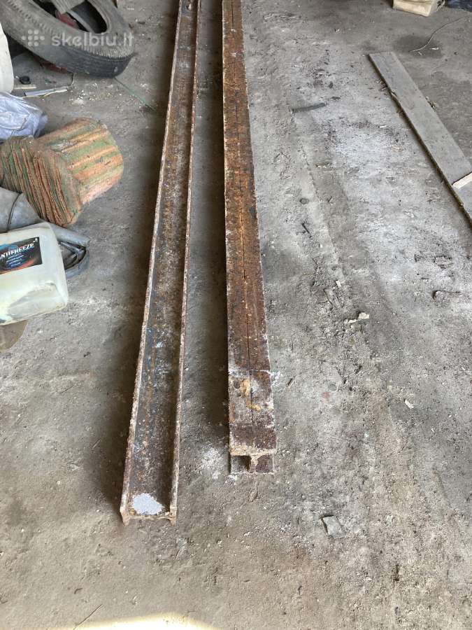 Parduodu metalines sijas U Ir H ir kampaini