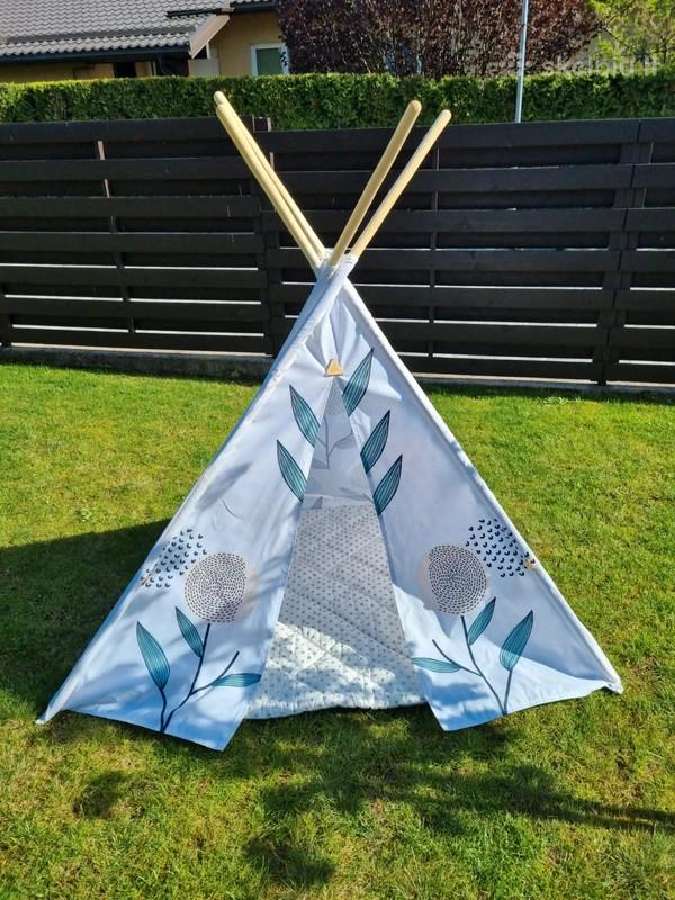 Vaikiškas vigvamas, tipis, palapinė