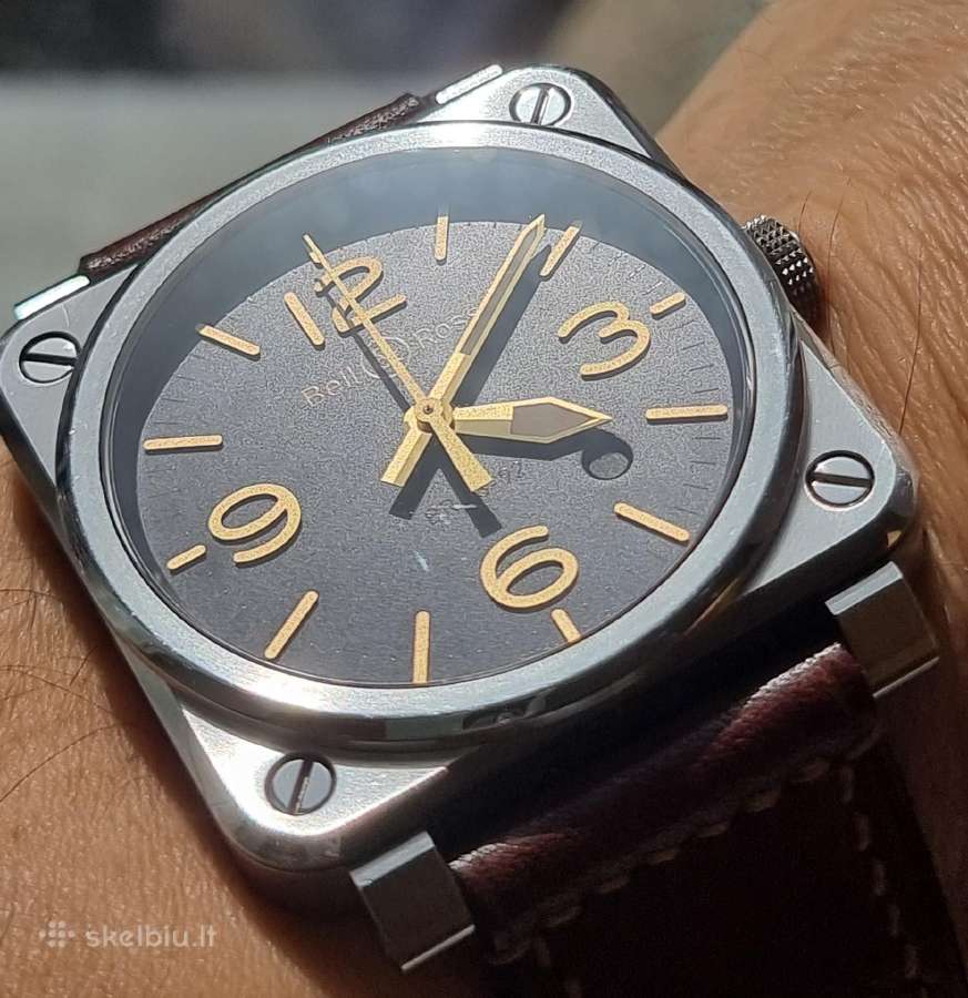 Bell&ross Br03-92 Golden Heritageir Br126-94-sc - nuotraukos Nr. 2