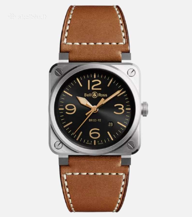 Bell&ross Br03-92 Golden Heritageir Br126-94-sc - nuotraukos Nr. 4