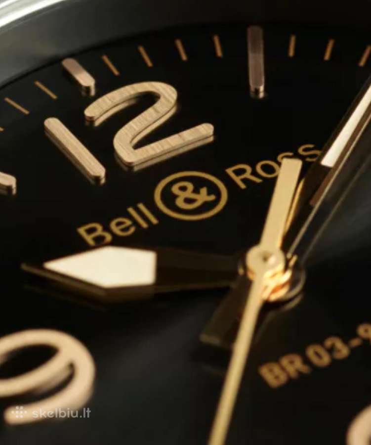 Bell&ross Br03-92 Golden Heritageir Br126-94-sc - nuotraukos Nr. 5