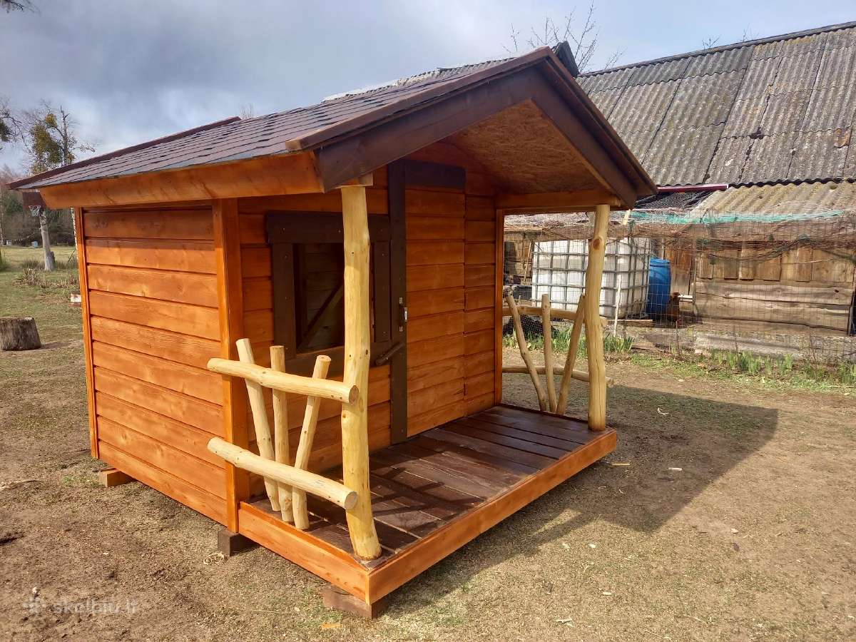 Vaikų žaidimo namelis/ aikštelė - nuotraukos Nr. 5