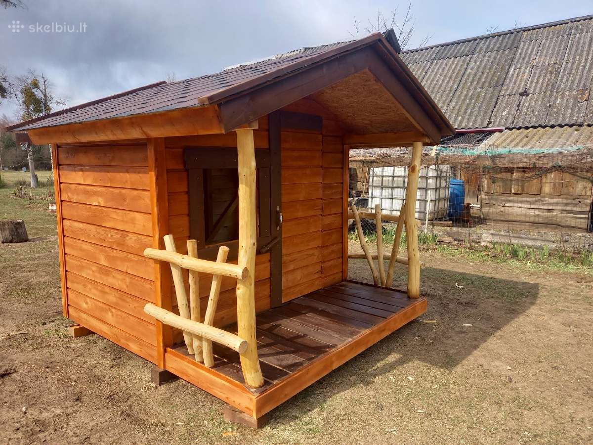 Vaikų žaidimų nameliai/aikštelės - nuotraukos Nr. 9
