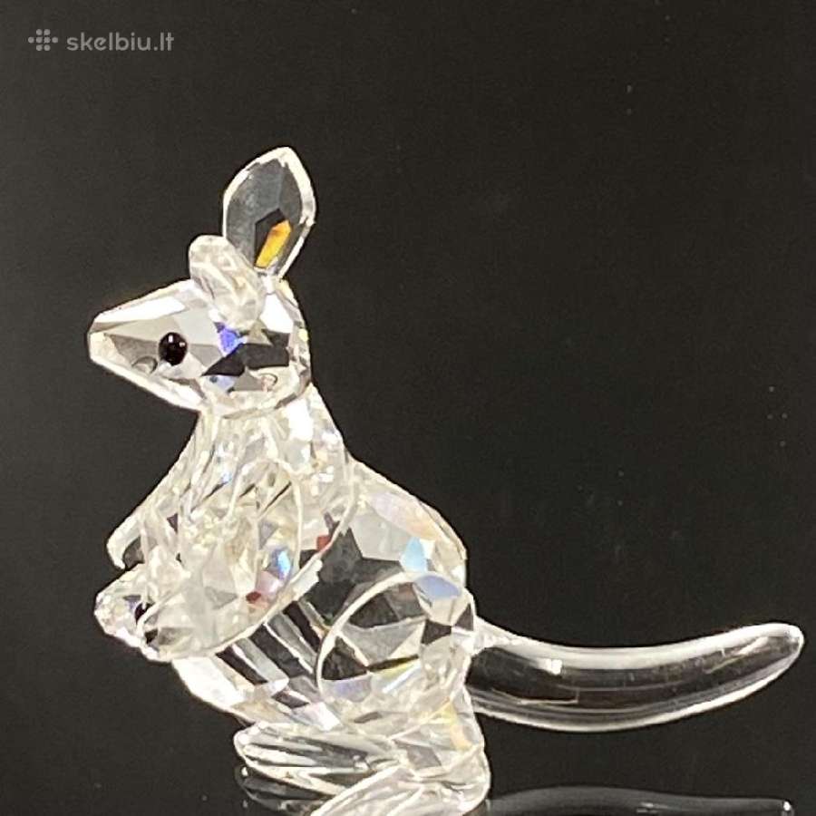Skulptūra ''Swarovski Silver Crystal'' Kengūra - nuotraukos Nr. 2
