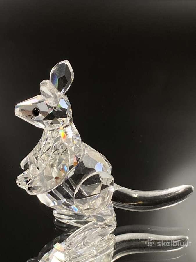 Skulptūra ''Swarovski Silver Crystal'' Kengūra - nuotraukos Nr. 3