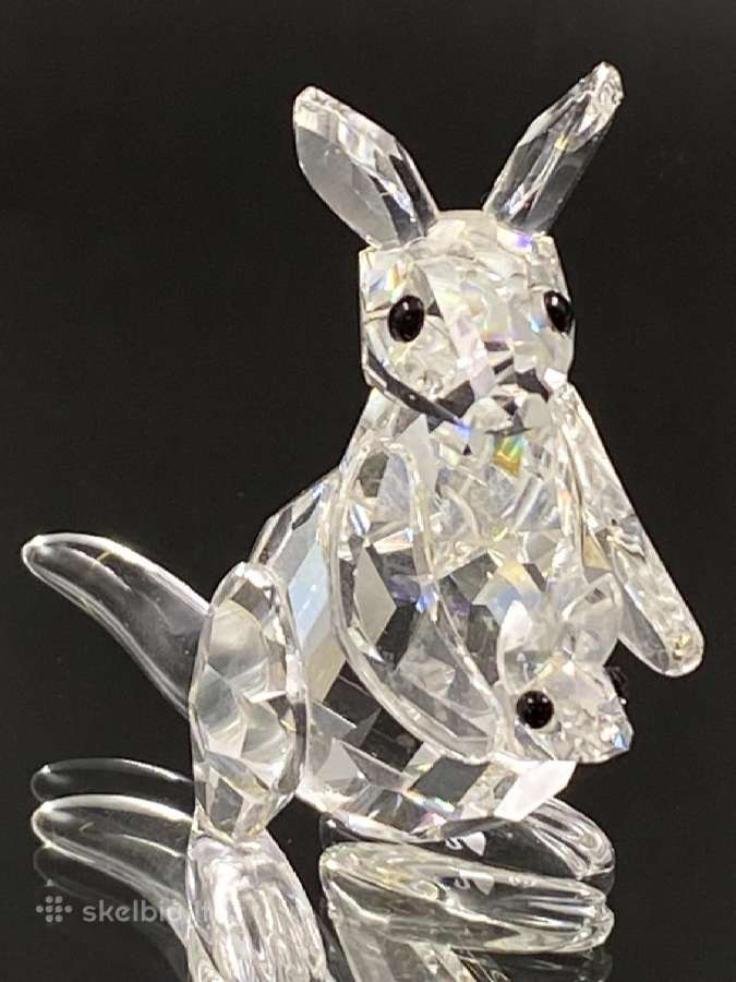 Skulptūra ''Swarovski Silver Crystal'' Kengūra - nuotraukos Nr. 4