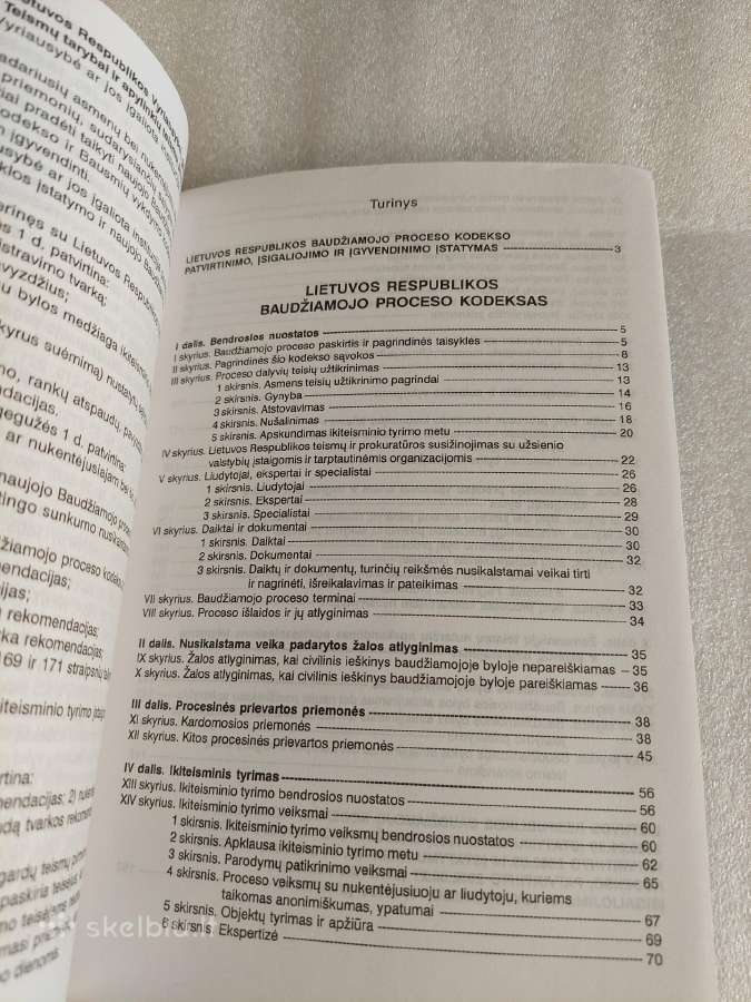 Baudžiamojo proceso kodeksas - nuotraukos Nr. 3