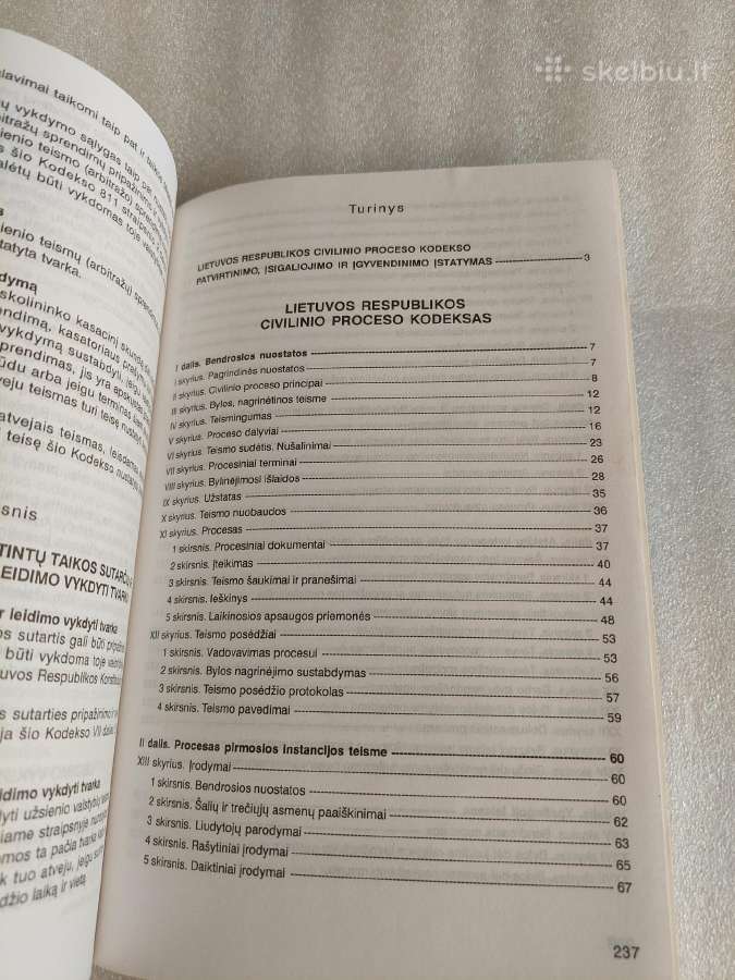 Civilinio proceso kodeksas - nuotraukos Nr. 3