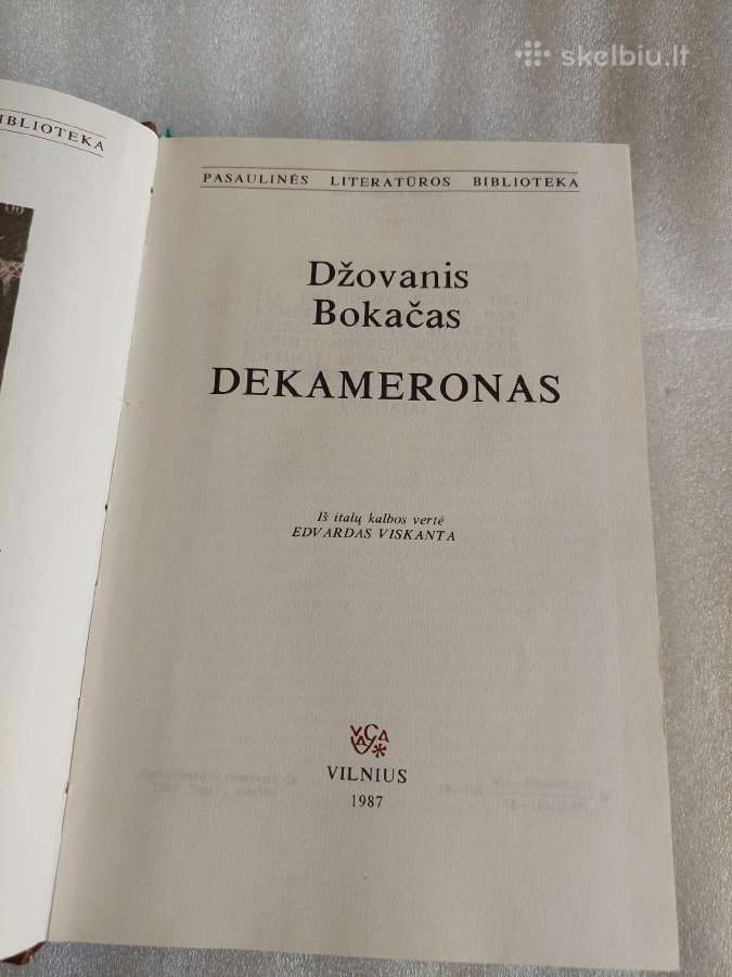 Dekameronas - nuotraukos Nr. 2