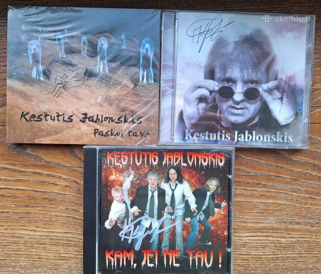 K. Jablonskis su autografu.