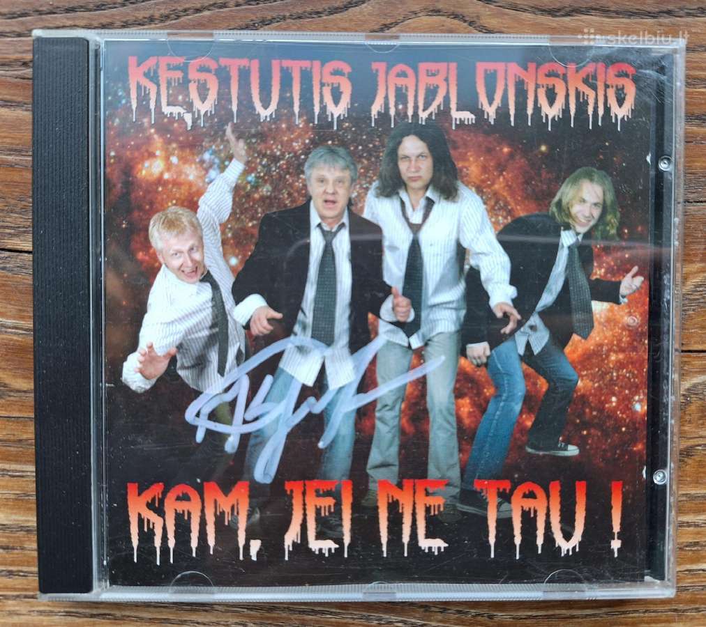 K. Jablonskis su autografu. - nuotraukos Nr. 2