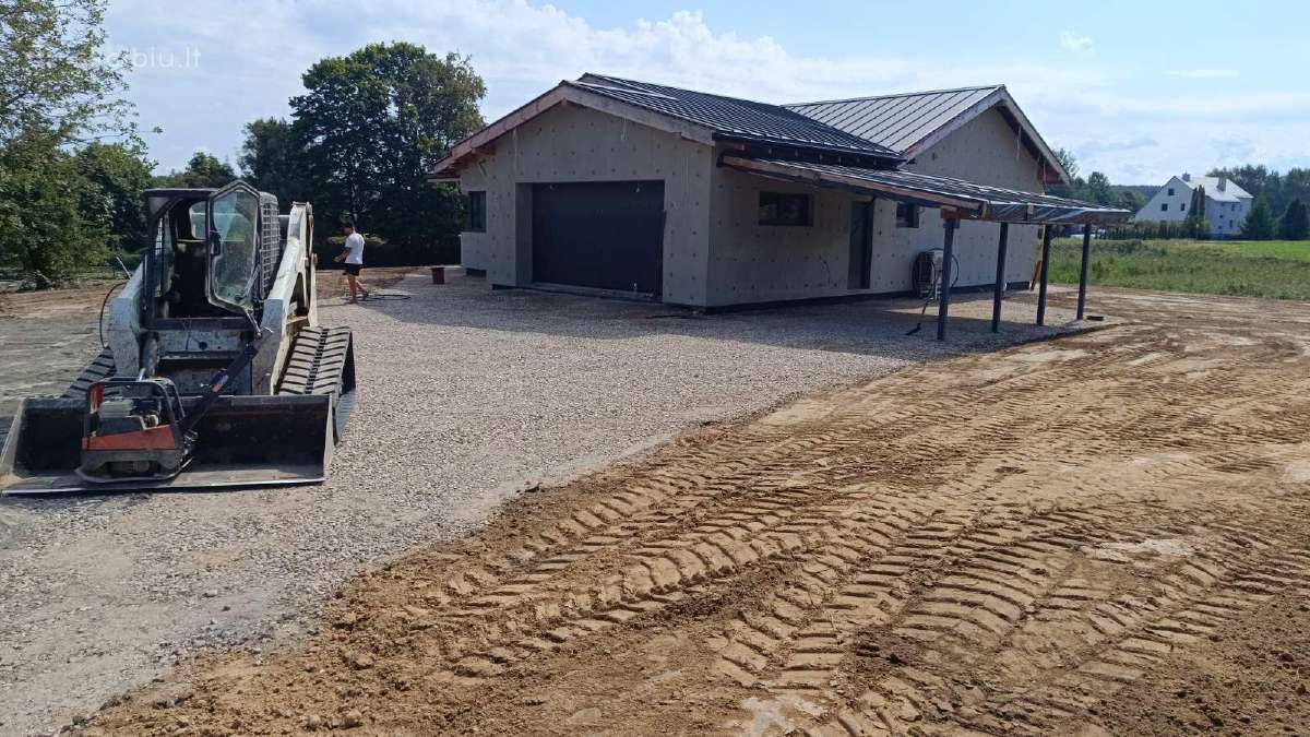 Trinkelių - Aikštelių pagrindų įrengimas