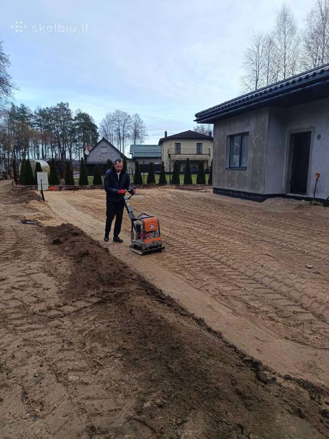 Trinkelių - Aikštelių pagrindų įrengimas - nuotraukos Nr. 19